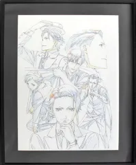 【中古】原画イラストボード ジョーカー・ゲーム 額装複製原画 大判 絵コンテ集表紙柄 B