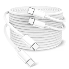 USB Type C ケーブル iPhone17 iPhone16 iPhone15 ケーブル 100W/5A 急速充電 USB-C & USB-C 1M 2本セット 高速データ同期 iPhone17/iPhone16/ iPhone15 Pro M ...