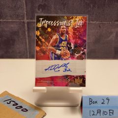 PANINI NBA Anthony Davis 直筆サインカード LAKERS - メルカリ