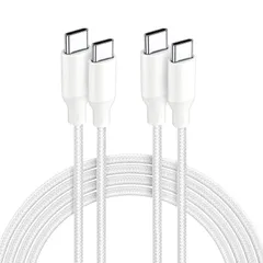 【2本セット】FEEKI USB C & USB C ケーブル タイプc 240W PD超急速充電対応 高耐久編み 断線防止 高速データ転送 Type-Cケーブル for iPhone 17/16/15/MacBook/iPad/Galaxy/Son ...