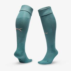 [무료 배송 · 익명 배송] PUMA 푸마 맨체스터 시티 24/25 플레인 포스 양말 스타킹 연습용 블루 27.5-29.5cm 신품 정품