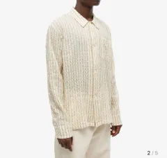 50 OUR LEGACY アワーレガシー ボックスシャツ シアサッカー