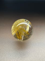 [最高品質] SSS12.6㎜ヘマタイトイン タイチンルチル