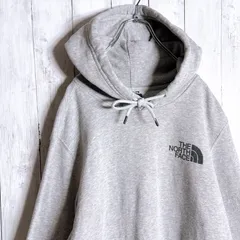 【入手困難/海外モデル】ザ・ノースフェイス THE NORTH FACE バックプリント スウェット パーカー グレー #517