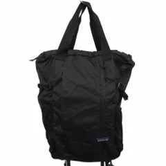 パタゴニア Patagonia ライトウェイト・トラベル・トート・パック リュックサック デイバッグ 2WAY 黒 ブラック ■IBO90のサムネイル