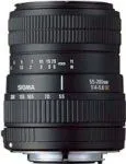 【中古】シグマ 55-200mm F4-5.6 DC デジタル専用 キャノン用