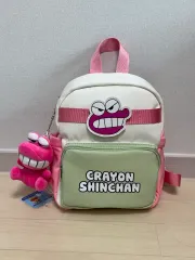 クレヨンしんちゃん ワニ山さん バックパック バッグ + ぬいぐるみ キーホルダー ぬい セット
