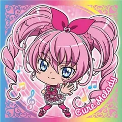 【SR-01 キュアメロディ (スーパーレア) 】にふぉるめーしょん プリキュアオールスターズ シールウエハース3