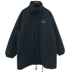 ENNOY エンノイ 25AW PADDED NYLON BENCH COAT  ナイロンベンチコート AW25BRENJK06LP ブラック L