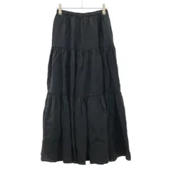PHEENY フィーニー 20SS ORGANDIE TIERED SKIRT オーガンジーティアードスカート PA20-SK02 ブラック Fのサムネイル