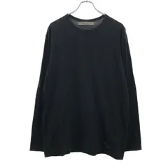 Y's for men ワイズ フォーメン ロゴプリントロングスリーブTシャツ MS-T42-096 ブラック 3のサムネイル