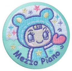 【4.ブルーベリエちゃん】ナルミヤキャラクターズ 刺繍缶バッジビスケット ※缶バッジのみ