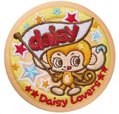 【7.ルッキー】ナルミヤキャラクターズ 刺繍缶バッジビスケット ※缶バッジのみ