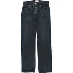 古着 リーバイス Levi's 501 ユーロモデル ブラックデニム ストレートデニムパンツ メンズw30相当/eaa615377