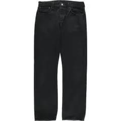 古着 リーバイス Levi's 501 ブラックデニム ストレートデニムパンツ メンズw32相当/eaa615378