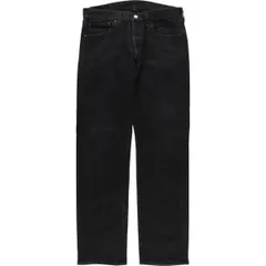 古着 リーバイス Levi's 501 ブラックデニム ストレートデニムパンツ メンズw32相当/eaa615379