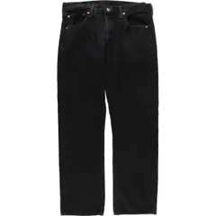 古着 リーバイス Levi's 501 ブラックデニム ストレートデニムパンツ メンズw34相当/eaa615380
