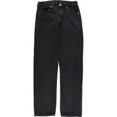 古着 リーバイス Levi's 501 ユーロモデル ブラックデニム ストレートデニムパンツ 英国製 メンズw31相当/eaa615382