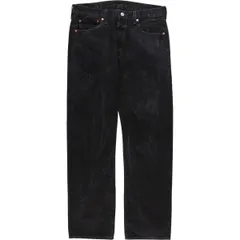 古着 リーバイス Levi's 501 ブラックデニム ストレートデニムパンツ メンズw34相当/eaa615383