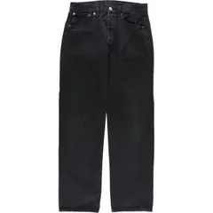 古着 リーバイス Levi's 501 ユーロモデル ブラックデニム ストレートデニムパンツ メンズw30相当/eaa615384