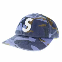 シュプリーム SUPREME 25SS Pigment Coated S Logo 6-Panel Cap ピグメント コーテッド Sロゴ 6パネル キャップ 帽子 青 ブルー ブランド古着ベクトル 中古 ▲ 250710
