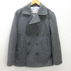 Schott ショット 740N ダブルピーコートUSA製 メルトン グレー 2