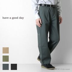 美品 graphpaper グラフペーパー ミリタリークロス 2タックチノパンツ