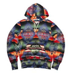 Polo Ralph Lauren Native Zip Hoody XS ラルフローレン ネイティブ ジップパーカー パイル地 ダブルジップ 古着