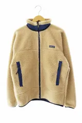 パタゴニア Patagonia 90s 1996 初期型 Retro-X Jacket レトロX フリース ジャケット 23053 F96 M ベージュ ブランド古着ベクトル 中古260120