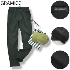 【別注】 グラミチ GRAMICCI x グリーンレーベル リラクシング Green Label Relaxing ナロー クライミングパンツ テーパードパンツ S グレー メンズ