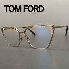 トムフォード メガネ ゴールド メタル ブラウン 金 スタイリッシュ 
