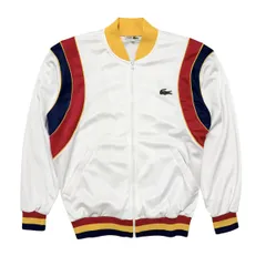 古着 シュミーズ ラコステ CHEMISE LACOSTE トラックジャケット ジャージ上 クリーニング済み ヴィンテージ メンズ 実寸M相当