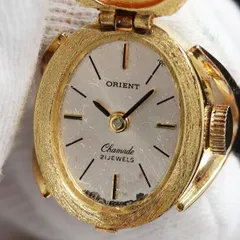オリエント シャマード I10401-30 手巻き シルバー文字盤 21石 リングウォッチ KRH 2000000 NSK
