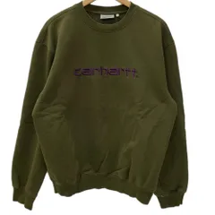 カーハート Carhartt Sweatshirt I030546 スウェット グリーン Lサイズ 201MT-5315