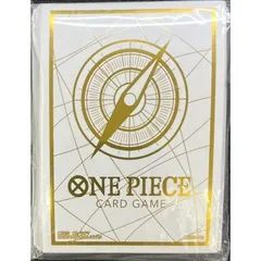 [未開封]ONE PIECEカードゲーム リミテッドカードスリーブ スタンダードゴールド
