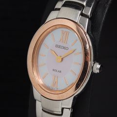 SEIKO ソーラー 極美品 腕時計 レディース V110-0AJ0 シェル - メルカリ