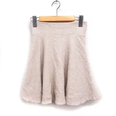 スナイデル SNIDEL ツイード フレアスカート ミニ F ライトピンク /FT17