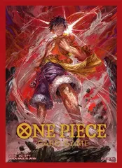 [未開封]ONE PIECEカードゲーム リミテッドカードスリーブ モンキー・Ｄ・ルフィ②