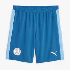 【送料無料・匿名配送】PUMA プーマ マンチェスター・シティ 23/24 ホーム ショーツ 練習用 試合用 短パン ショートパンツ 水色 新品 正規品 並行輸入 日本未発売