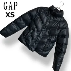【美品】GAP ギャップ ダウンジャケット ダークネイビー 紺 ダウン 軽量 防寒 キルティング スタンドカラー レディース 秋冬 シンプル カジュアル おしゃれ【XS】のサムネイル