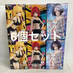 未開封 ToLOVEる GLITTER&GLAMOURS 西連寺春菜 金色の闇 黒咲芽亜 フィギュア 6個セット SF2824 c107