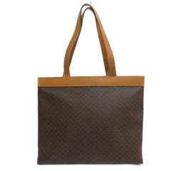 セリーヌ CELINE ヴィンテージ マカダム柄 トートバッグ ブラウン