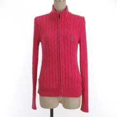 ラルフローレンスポーツ RALPH LAUREN SPORT カーディガン ニット ジャケット ピンク S
