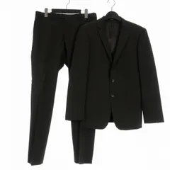 コムサメン COMME CA MEN 裏地ペイズリー柄 3ピース セットアップスーツ 上下 ブラウン 茶 07-99SW92