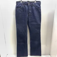【中古】LEVI'S 80s 646 フレアデニムパンツ W30 オレンジタブ ボタン裏375 42タロン インディゴ リーバイス[92]