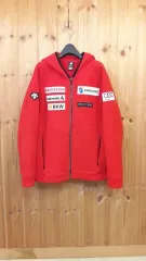 DESCENTE スイス スキーチーム フリース フード ジップアップ ジャケット (正規品) ユニセックス