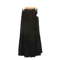 オグ Ogue タグ付き フレア スカート ロング シンプル F ブラウン 茶 /KT3