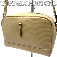 美品 トフ&ロードストーン 2万円 ショルダーバッグ バイカラー beams 