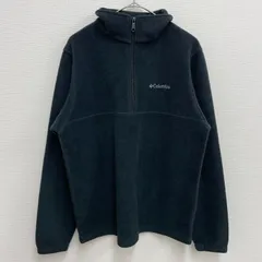 Columbia ハーフジップフリース ブラック コロンビア【メンズM】