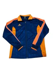 adidas アディダス ネイビー/オレンジ トラック ジャケット
